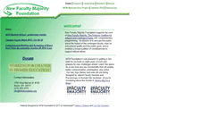 Desktop Screenshot of nfmfoundation.org